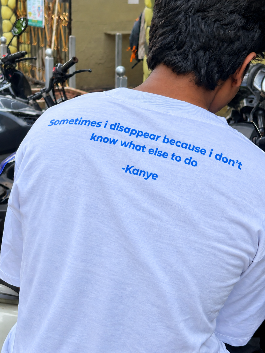 Sometimes i disappear because i don't know what else to do.