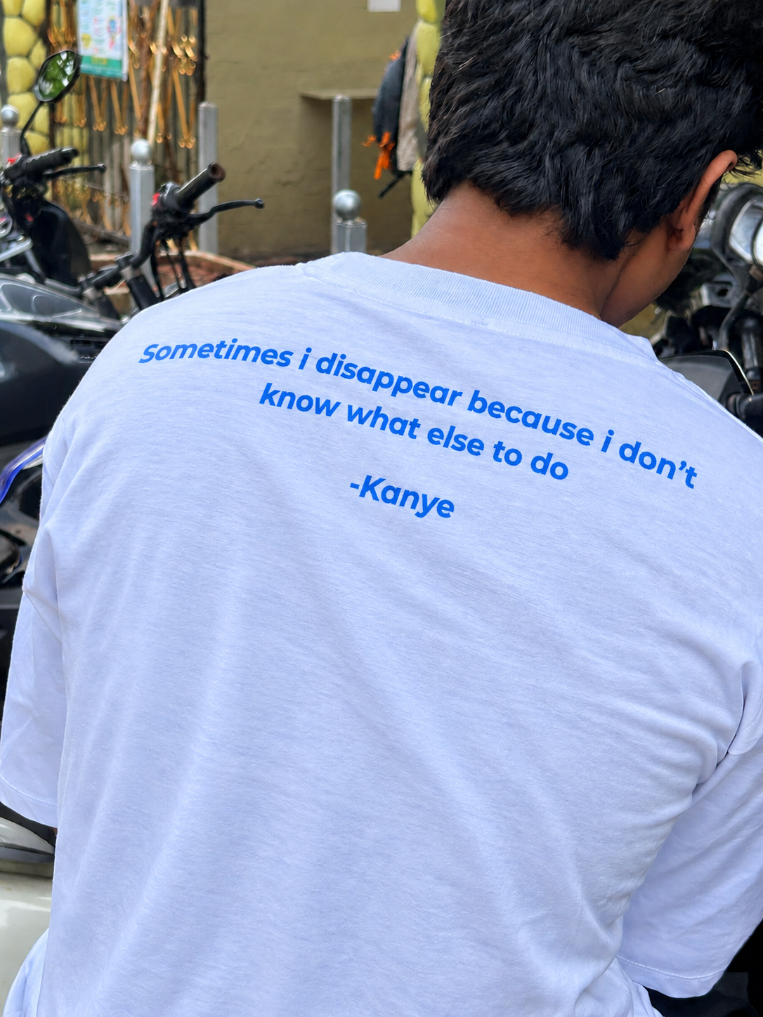 Sometimes i disappear because i don't know what else to do.